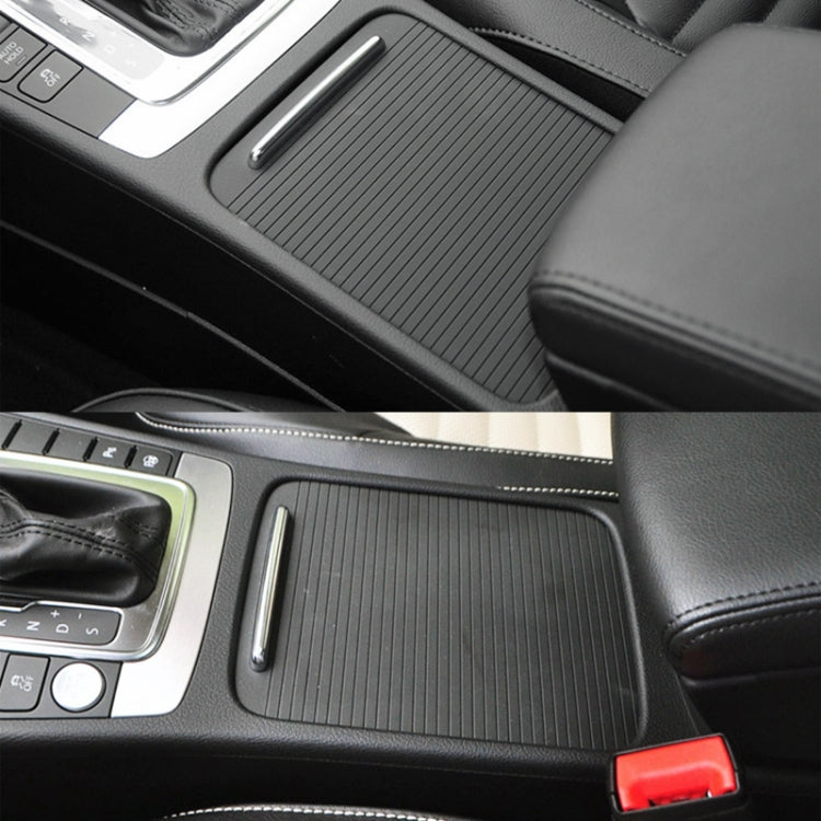 Car Center Console Water Cup Holder Cover Trim for Volkswagen Magotan / CC / Passat, Left Driving(Beige) - Stowing Tidying by PMC TechLife | Online Shopping South Africa | PMC TechLife | Buy Now Pay Later Mobicred