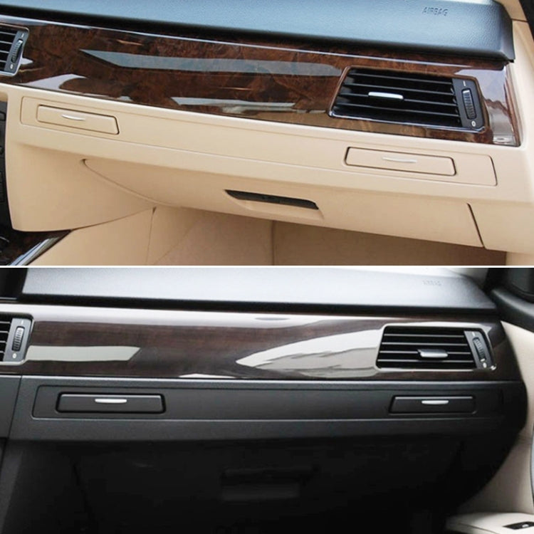 For BMW 3 Series E90 Left Driving Dashboard Water Cup Holder Decorative Frame 5145 7138 798(Beige) - Car Interior Mouldings by PMC TechLife | Online Shopping South Africa | PMC TechLife | Buy Now Pay Later Mobicred