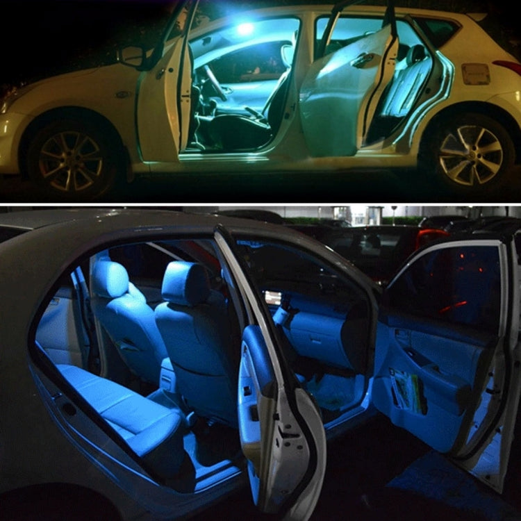 2 PCS Colorful 41MM T10 + Bicuspid Port Remote Control Car Dome Lamp LED Reading Light with 15 LED Lights - Dome Lights by PMC Jewellery | Online Shopping South Africa | PMC Jewellery | Buy Now Pay Later Mobicred