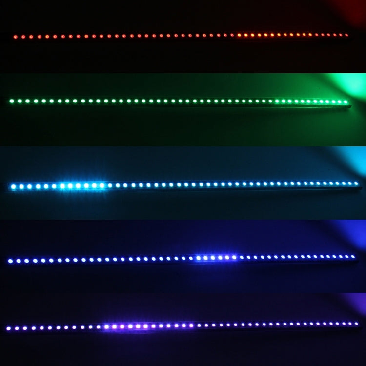 5050 20W 48 LED RGB Car Truck Remote Colorful Knight Rider LED Strobe Scanner Flash Strip Light, DC 12V Cable Length: 130cm(Colorful Light) - Decorative Lights by PMC TechLife | Online Shopping South Africa | PMC TechLife | Buy Now Pay Later Mobicred