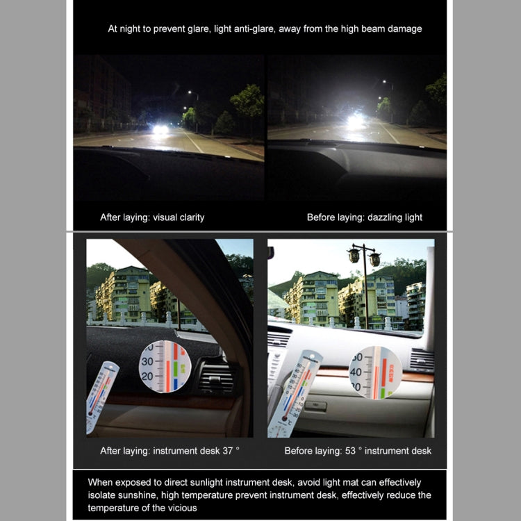 Car Light Pad Instrument Panel Sunscreen Cover Mats for Right Side of BMW X5 (2016) (Please note the model and year)(Black) - Sound & Heat Insulation Cotton by PMC TechLife | Online Shopping South Africa | PMC TechLife | Buy Now Pay Later Mobicred