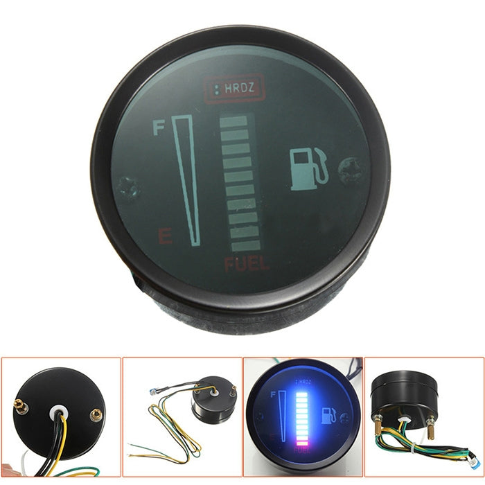 Car Modified Instrument Panel 12V LCD Display Oil Meter - Clocks & Car Meters by PMC TechLife | Online Shopping South Africa | PMC TechLife | Buy Now Pay Later Mobicred