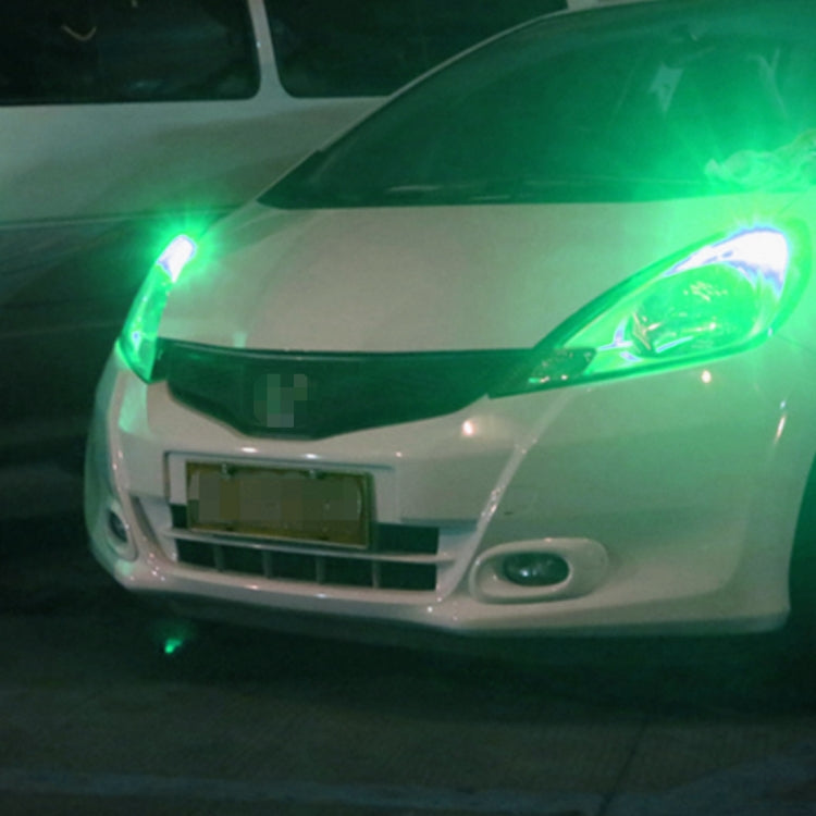 10 PCS T10 / W5W / 168 / 194 DC12V / 0.6W 1LEDs SMD-3030 Car Clearance Light (Green Light) - Clearance Lights by PMC TechLife | Online Shopping South Africa | PMC TechLife | Buy Now Pay Later Mobicred