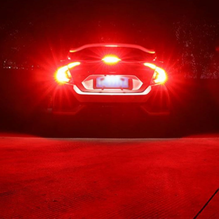 2 PCS 7443 DC12V / 2.2W Car Strobe Brake Lights with 42LEDs SMD-2835 Lamps(Red Light) - free shipping - PMC TechLife - Order now!