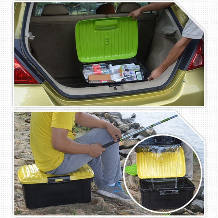 3R-2003 Car / Household Storage Box Sealed Box, Capacity: 50L(Green) - free shipping - PMC TechLife - Order now!