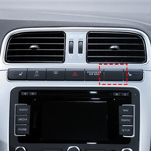Car Center Console CD Reserved Position Modified USB Port 3.3x2.3cm + Cable Wiring Harness for Volkswagen / Audi / Skoda, Cable Length: 1m - Car Switches by PMC TechLife | Online Shopping South Africa | PMC TechLife | Buy Now Pay Later Mobicred