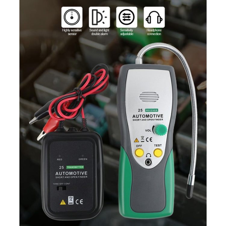 DUOYI DY25 Car Tester Cable Short & Open Circuit Finder Tester Tracer Diagnose Tone Line Finder - free shipping - PMC TechLife - Order now!