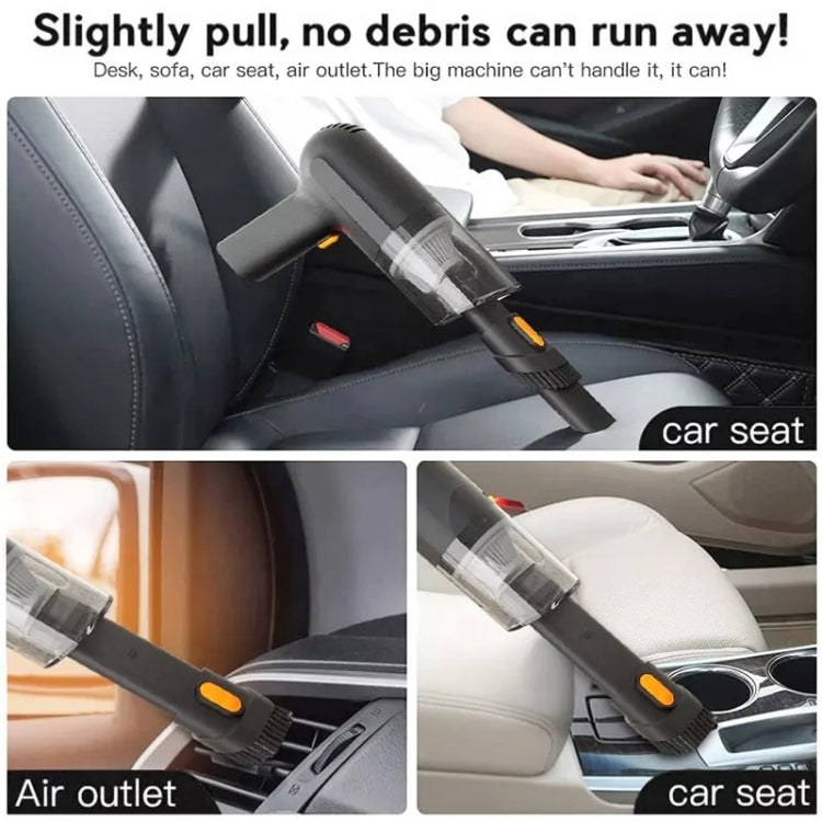 Car Portable Handheld Powerful Vacuum Cleaner Style: Wireless (Black) - Vacuum Cleaner by PMC TechLife | Online Shopping South Africa | PMC TechLife | Buy Now Pay Later Mobicred