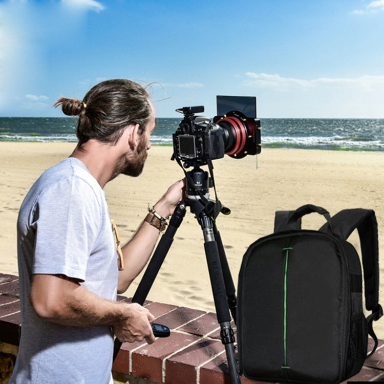 DL-B028 Portable Casual Style Waterproof Scratch-proof Outdoor Sports Backpack SLR Camera Bag Phone Bag for GoPro, SJCAM, Nikon, Canon, Xiaomi Xiaoyi YI, iPad, Apple, Samsung, Huawei, Size: 27.5 * 12.5 * 34 cm(Orange) - free shipping - PMC TechLife - Order now!