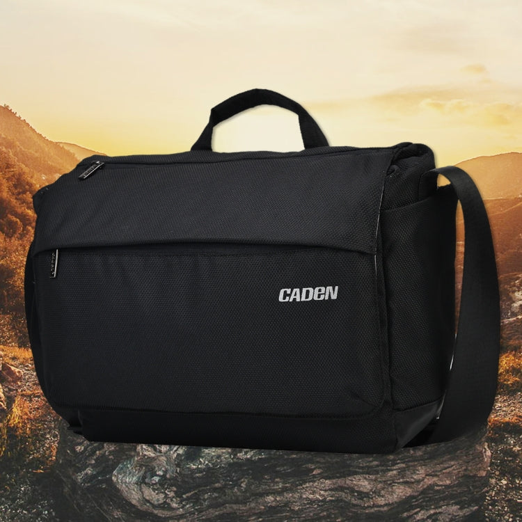 CADeN K12 Portable Camera Bag Case Shoulder Messenger Bag with Tripod Holder for Nikon, Canon, Sony, DSLR / SLR Cameras - free shipping - PMC TechLife - Order now!