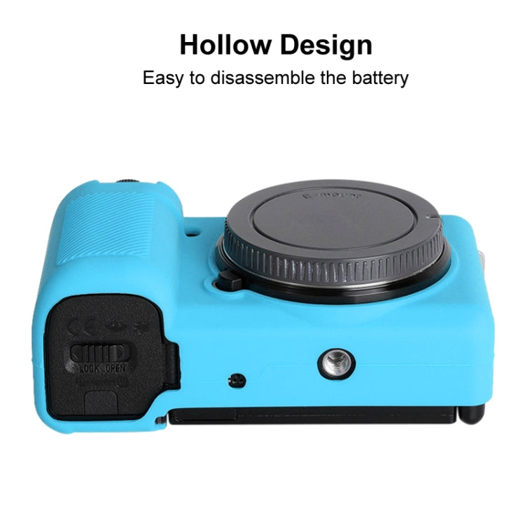 For Sony ZV-E10 Soft Silicone Protective Case (Blue) - free shipping - PMC TechLife - Order now!