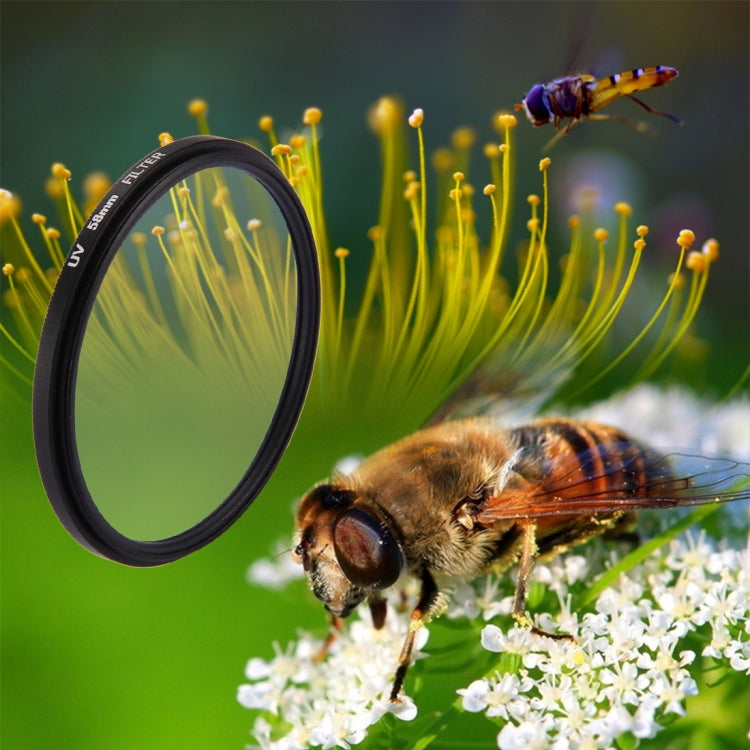 58mm 3 in 1 Round Circle UV Lens Filter with Cap for GoPro HERO7 Black/6 /5 - free shipping - PMC TechLife - Order now!