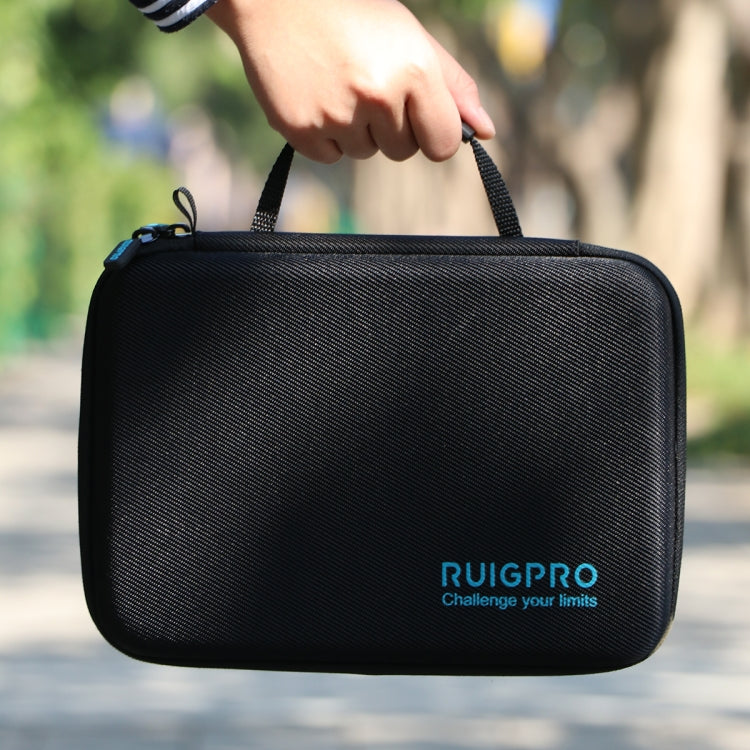 RUIGPRO Oxford Waterproof Storage Box Case Bag for DJI OSMO Pocket Gimble Camera / OSMO Action, Size: 24x16.5x8cm (Black) - Case & Bags by RUIGPRO | Online Shopping South Africa | PMC TechLife | Buy Now Pay Later Mobicred