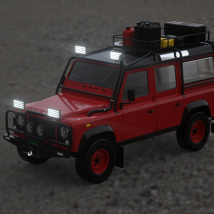 WUPP CS-1242A1 Car 4 inch Square 32LEDs Highlight Work Light Modified Front Bumper Lamp Spotlight - Work Lights by WUPP | Online Shopping South Africa | PMC TechLife | Buy Now Pay Later Mobicred