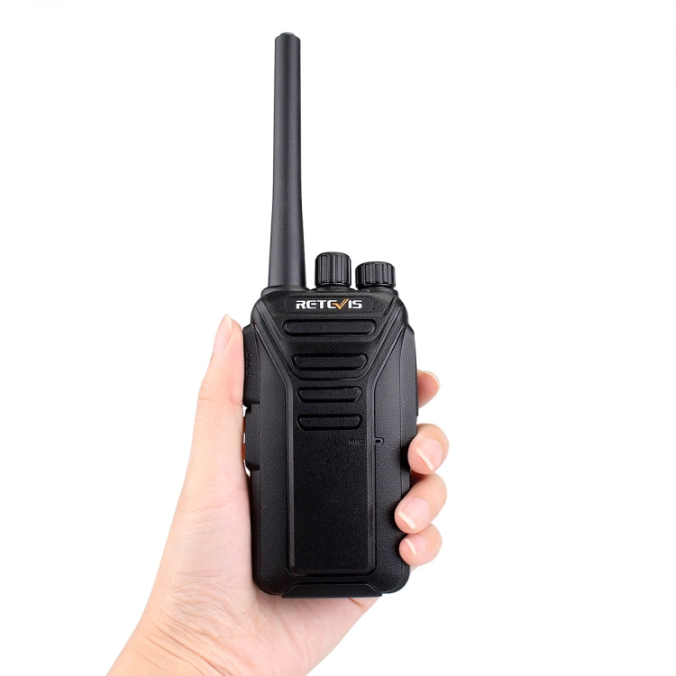 RETEVIS RT27 0.5W EU Frequency 446MHz 16CHS FRS Two Way Radio Handheld Walkie Talkie, EU Plug(Black) - free shipping - PMC TechLife - Order now!