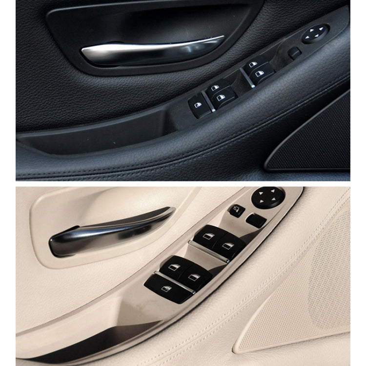 Car Left Front Inner Door Armrest for BMW 5 Series F10 / F18, Left Driving(Wine Red) - Door Handles by PMC TechLife | Online Shopping South Africa | PMC TechLife | Buy Now Pay Later Mobicred