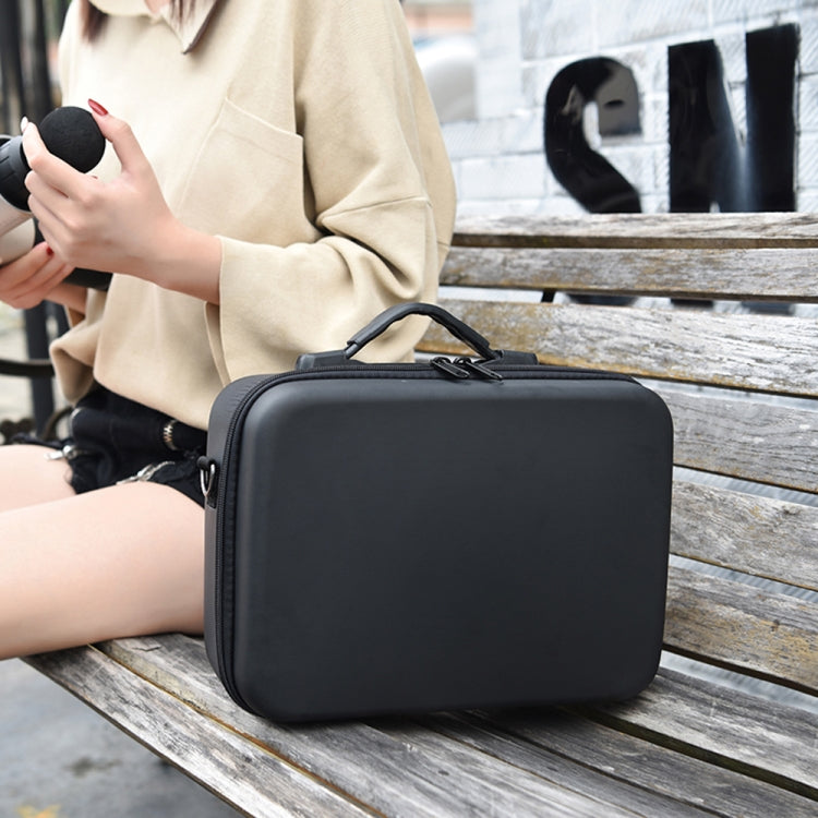 Single Shoulder Storage Bag Shockproof Waterproof Travel Carrying Cover Hard Case for FIMI X8 Mini(Black + Red Liner) - by PMC TechLife | Online Shopping South Africa | PMC TechLife | Buy Now Pay Later Mobicred