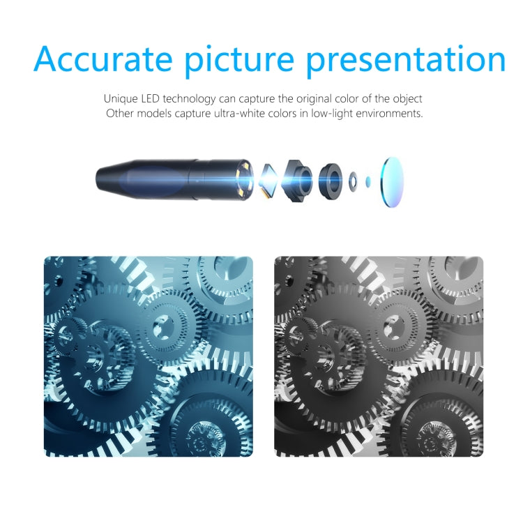 P90 11mm 4.5 inch HD 500W Autofocus Camera Endoscope Portable Waterproof Industrial Pipe Endoscope, Hard Cable Length: 10m - by PMC Jewellery | Online Shopping South Africa | PMC Jewellery | Buy Now Pay Later Mobicred