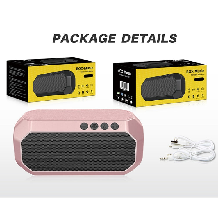NewRixing NR-4000 TWS Mesh Polygon Music Box Concept Bluetooth Speaker(Silver) - free shipping - PMC Jewellery - Order now!