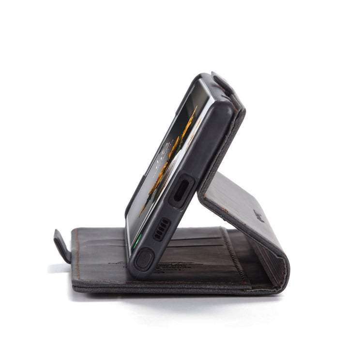 For Samsung Galaxy S22 Ultra 5G CaseMe 013 Multifunctional Leather Phone Case(Black) - free shipping - PMC TechLife - Order now!