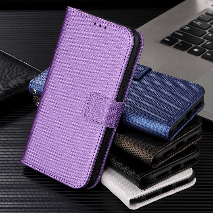 For Ulefone Note 13P Diamond Texture Leather Phone Case(Blue) - free shipping - PMC Jewellery - Order now!