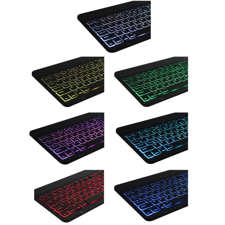 RK11D Backlight Cloth Texture Detachable Magnetic Bluetooth Keyboard Horizontal Flip Leather Tablet Case for iPad Pro 11 2020 / 2018 with Holder & Pen Slot(Rose Gold) - For iPad Pro by PMC TechLife | Online Shopping South Africa | PMC TechLife | Buy Now Pay Later Mobicred