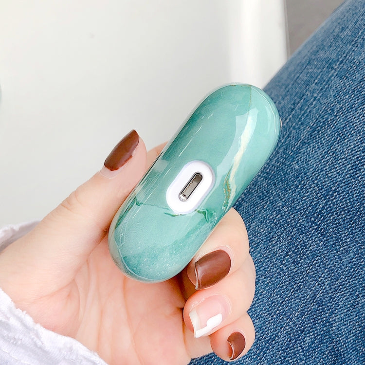 For AirPods Pro 2 Marble Pattern Wireless Earphone Protective Case(Pink Blue) - free shipping - PMC Jewellery - Order now!