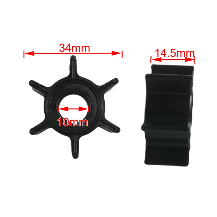 A7985 For Mercury Marine Motor Water Pump Rubber Impeller 369-65021-1/47-16154-3/18-3098 - Marine Accessories & Parts by PMC TechLife | Online Shopping South Africa | PMC TechLife