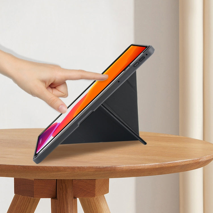 For OPPO Pad 11 2022 Acrylic 2 in 1 Y-fold Smart Leather Tablet Case(Lavender Purple) - OPPO by PMC TechLife | Online Shopping South Africa | PMC TechLife | Buy Now Pay Later Mobicred