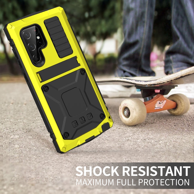 For Samsung Galaxy S23 Ultra 5G R-JUST Life Waterproof Dustproof Shockproof Phone Case(Yellow) - free shipping - PMC TechLife - Order now!