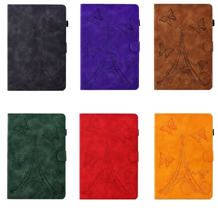 For 8 inch Tablets Tower Embossed Leather Tablet Case(Brown) - Others by PMC TechLife | Online Shopping South Africa | PMC TechLife | Buy Now Pay Later Mobicred