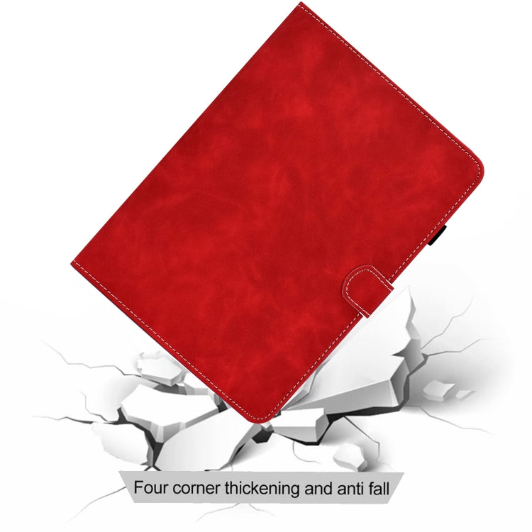 For Amazon Kindle Youth Version 2022 Cowhide Texture Smart Leather Tablet Case(Red) - Amazon by PMC TechLife | Online Shopping South Africa | PMC TechLife | Buy Now Pay Later Mobicred