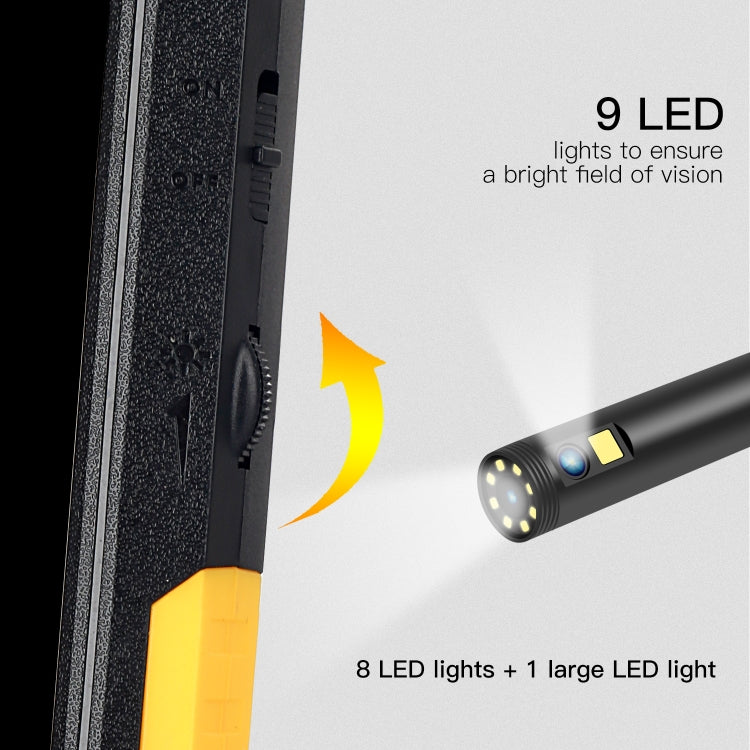 P50 4.5 inch Dual Camera with Screen Endoscope, Length:10m Hard Line(5.5mm) - by PMC Jewellery | Online Shopping South Africa | PMC Jewellery | Buy Now Pay Later Mobicred