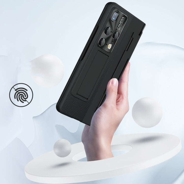 For Huawei Mate X2 Integrated Full Coverage Hinge Phone Case with Stylus(Gold) - Huawei Cases by PMC TechLife | Online Shopping South Africa | PMC TechLife | Buy Now Pay Later Mobicred