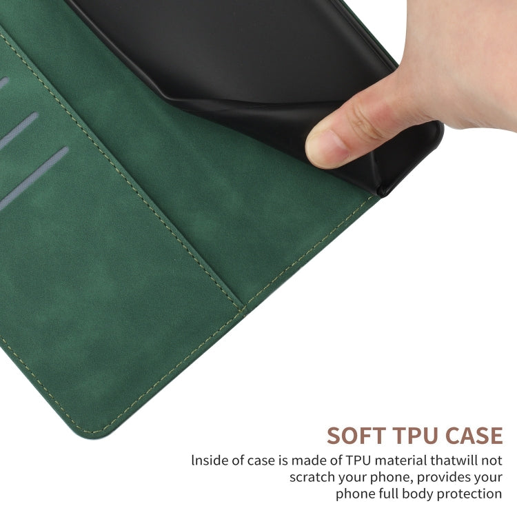 For Motorola Moto G72 4G Stitching Embossed Leather Phone Case(Green) - free shipping - PMC TechLife - Order now!