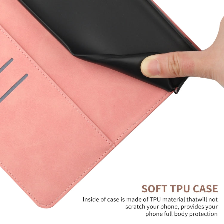 For Motorola Moto G85 5G Stitching Embossed Leather Phone Case(Pink) - free shipping - PMC TechLife - Order now!