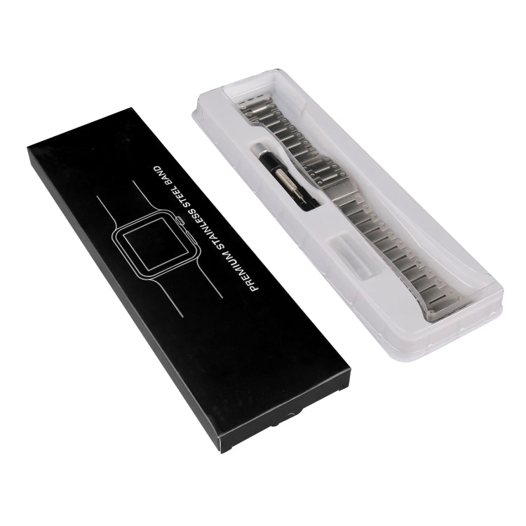 Double Rows Metal Watch Band For Apple Watch Ultra 2 49mm(Silver) - free shipping - PMC TechLife - Order now!