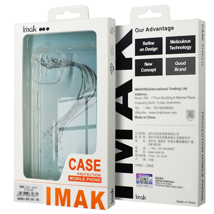 For Xiaomi 14 Ultra 5G imak Shockproof Airbag TPU Phone Case(Transparent Black) - free shipping - PMC Jewellery - Order now!