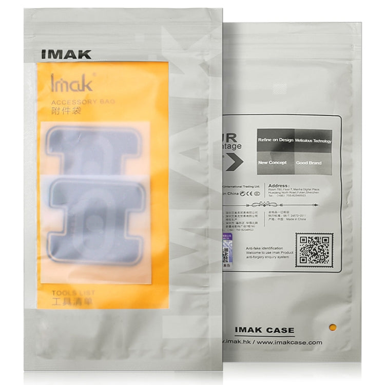 For ZTE nubia Z50 Ultra 5G IMAK Rear Camera Glass Lens Film, 1 Set Package - Other by imak | Online Shopping South Africa | PMC TechLife | Buy Now Pay Later Mobicred