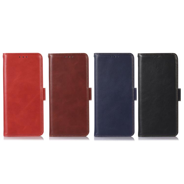 For iPhone 17 Crazy Horse Top Layer Cowhide Leather Phone Case(Blue) - free shipping - PMc TechLife - Order now!