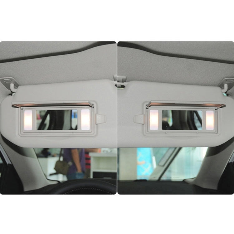 For Buick / Chevrolet Left-hand Drive Car Sun Visor Makeup Mirror 23196443(Dark Beige) - free shipping - PMC TechLife - Order now!