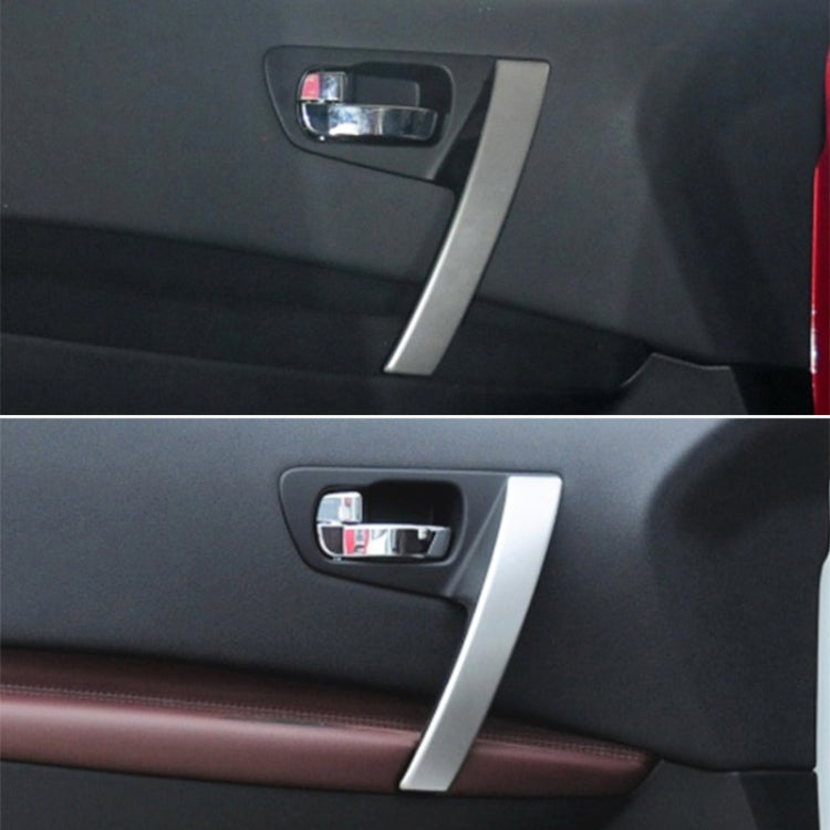 For Nissan Qashqai Left-Drive Car Door Inside Handle Cover, Type:Cover Left(Carbon Fiber) - Door Handles by PMC TechLife | Online Shopping South Africa | PMC TechLife | Buy Now Pay Later Mobicred
