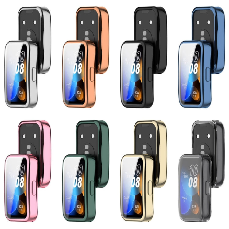 For Huawei Band 10 / 9 / 8 Full Coverage TPU Electroplating Watch Protective Case(Silver) - free shipping - PMC TechLife - Order now!