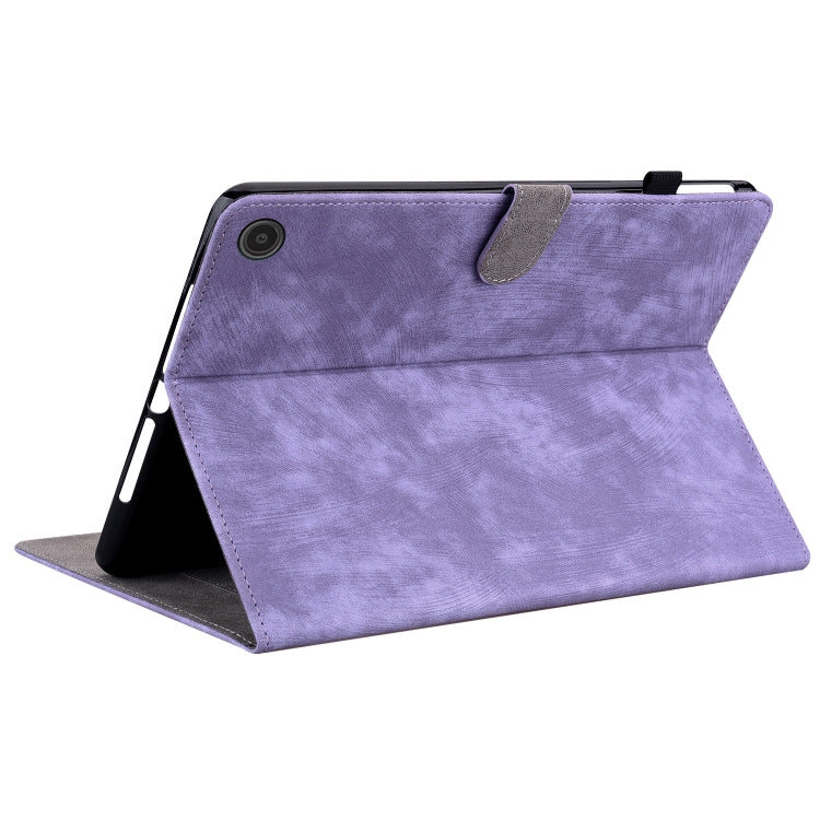 For Amazon Fire Max 11 Tiger Pattern Flip Leather Tablet Case(Purple) - Amazon by PMC TechLife | Online Shopping South Africa | PMC TechLife | Buy Now Pay Later Mobicred
