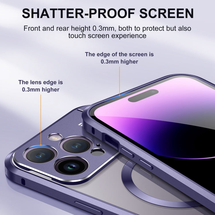 For iPhone 15 Pro Max Aromatherapy Holder Single-sided MagSafe Magnetic Phone Case(White) - iPhone 15 Pro Max Cases by PMc TechLife | Online Shopping South Africa | PMc TechLife | Buy Now Pay Later Mobicred