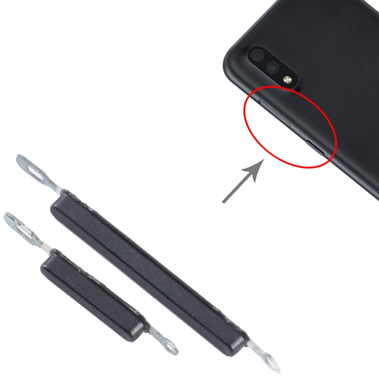 For Samsung Galaxy M01s SM-M01 10pcs Power Button + Volume Control Button(Black) - free shipping - PMc TechLife - Order now!