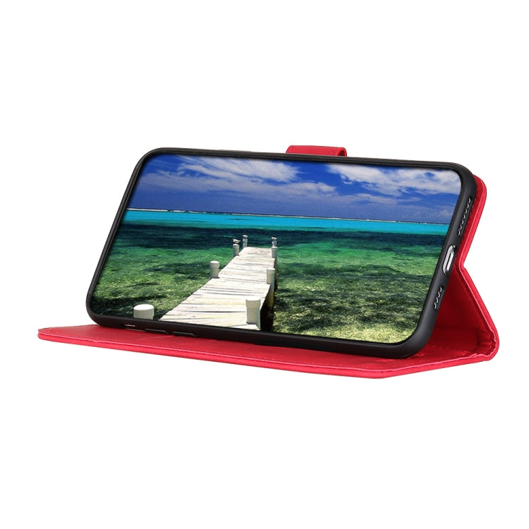 For Google Pixel 10 / 9 KHAZNEH Retro Texture Flip Leather Phone Case(Red) - free shipping - PMC TechLife - Order now!