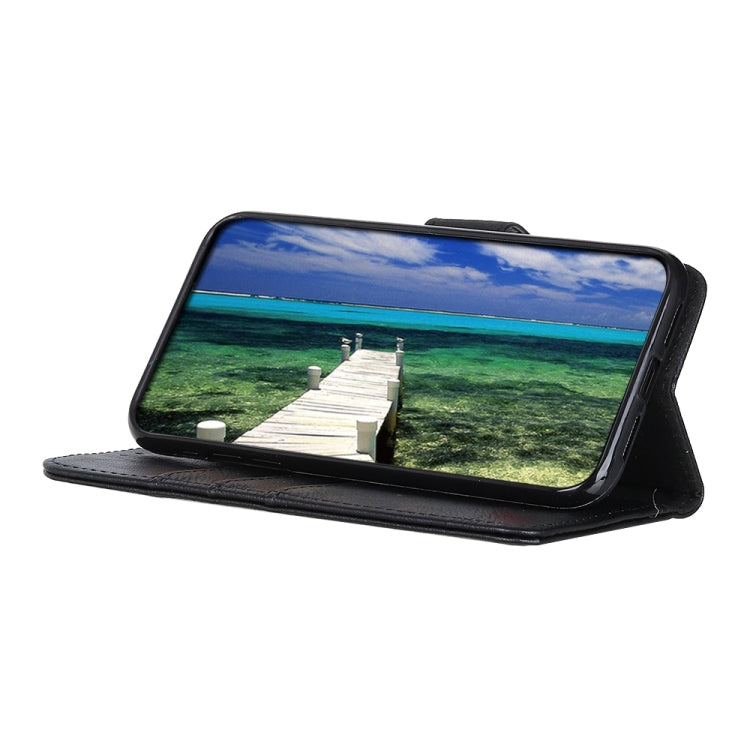 For Google Pixel 10 / 9 KHAZNEH Cowhide Texture Horizontal Flip Leather Phone Case(Black) - Google Cases by PMC TechLife | Online Shopping South Africa | PMC TechLife | Buy Now Pay Later Mobicred