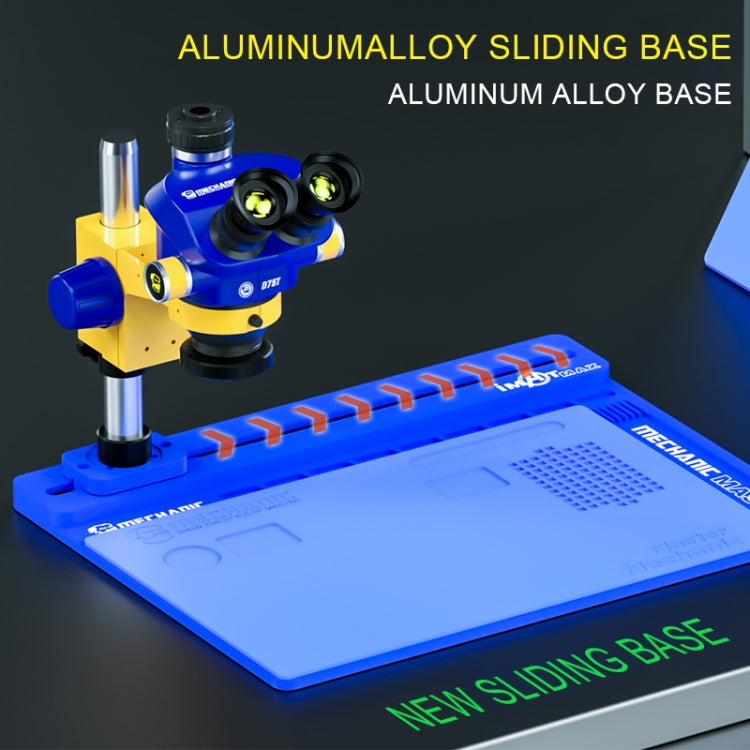 Mechanic imat Max-air Microscope Aluminum Alloy Sliding Base - Microscope Magnifier Series by MECHANIC | Online Shopping South Africa | PMC TechLife | Buy Now Pay Later Mobicred