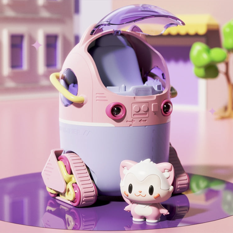 MJ066 220ML Portable Desktop Cute Cartoon Tank Car Air Humidifier with LED Lights, Model:USB(Green) - free shipping - PMC TechLife - Order now!